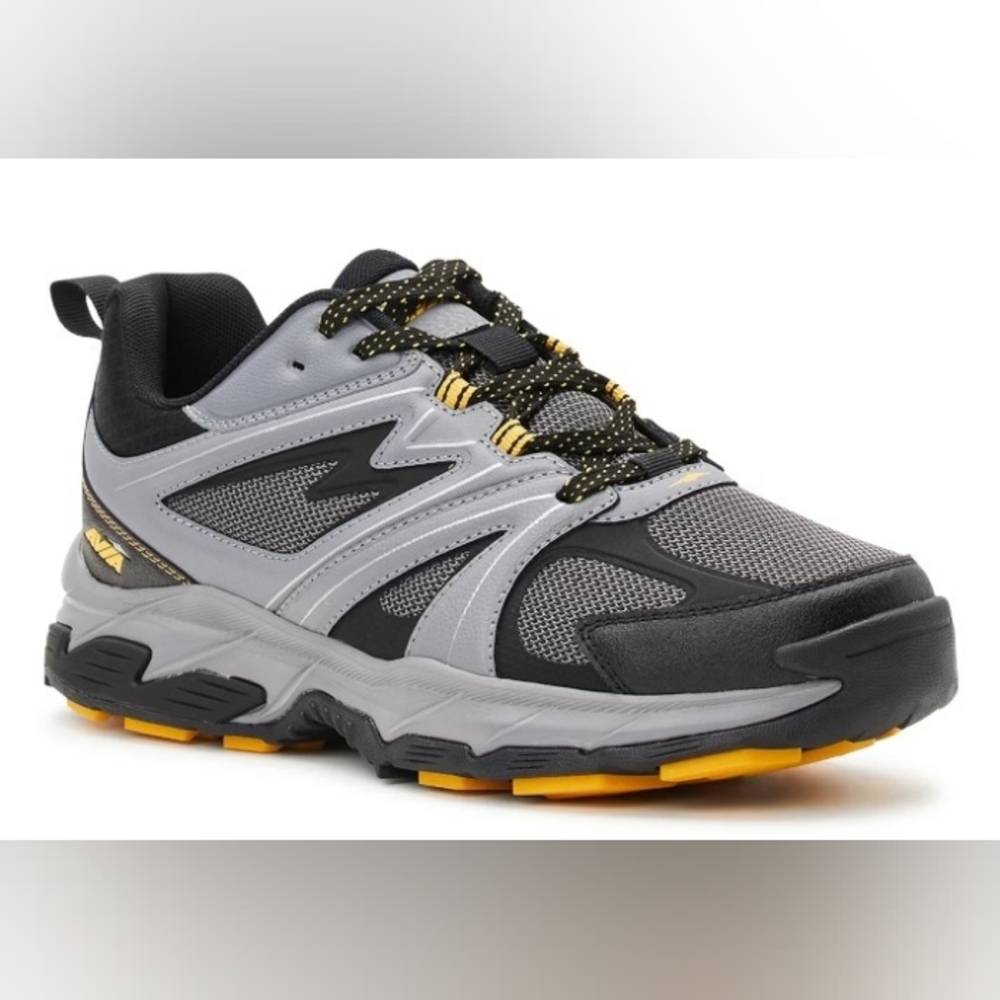 Men's Avia Talus Rugged Walking Shoes.  Various Sizes.   Grey&Black     NWT